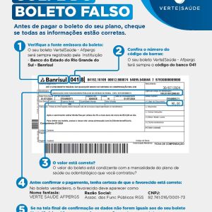 GOLPE DO BOLETO FALSO